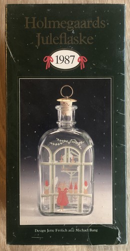 Holmegaard weihnachtsflasche - holmegaard,