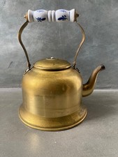 Vintage Messing Teekessel,  Teekanne, Dekokanne