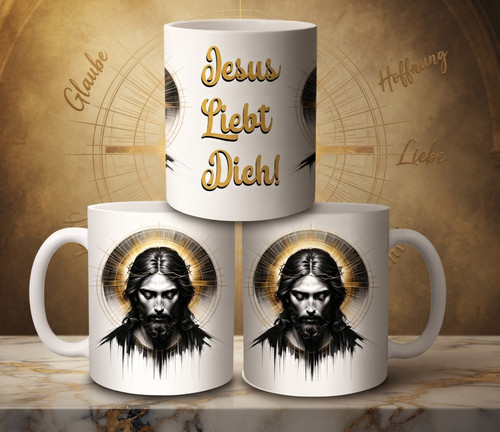 Jesus liebt dich tasse - dich, 325ml