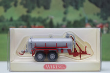 Wiking 1:87 3820117 Vakuumfaßwagen Anhänger grau in Ovp Nr.5126