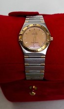 Omega Constellation Ladies FULLSET 25,5 MM STAHL GELBGOLD MIT STAHL UND GOLDBAND