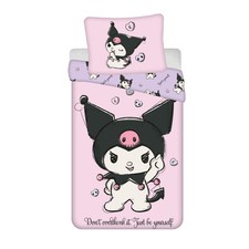 Kuromi Bedding Set Cotton