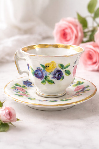 Antike tasse pariser porzellan - antike,