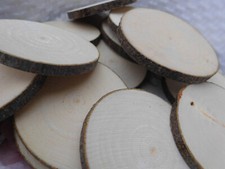 15 x Holzscheiben Astscheiben