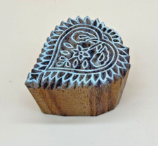 Indischer Holzdruckstempel Henna Blöcke Holz Drucken Stoff Textil Stempel