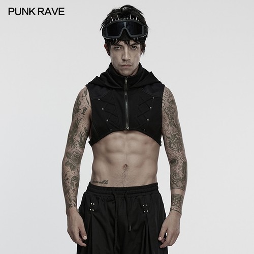 Punk rave menblack gothic - rave,