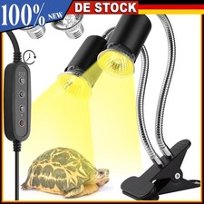 Schildkröten Wärmelampe Reptilien Terrarium Lampe UVA UVB 25W+50W Heizlicht