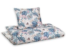 Kaeppel Mako Satin Bettwäsche Pina Colada 140 x 200 cm + 70 x 90 cm