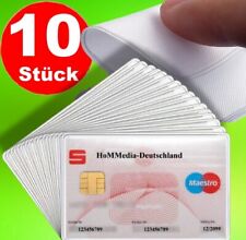 10x EC Kartenhülle Hülle Kreditkarte Kartenhülle Schutzhülle Ausweis
