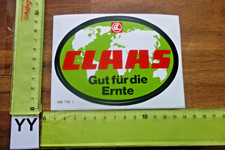 Alter Aufkleber Landwirtschaft Bauernhof Mähdrescher Landmaschinen CLAAS