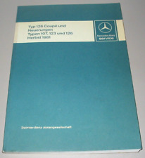 Werkstatthandbuch Mercedes W
