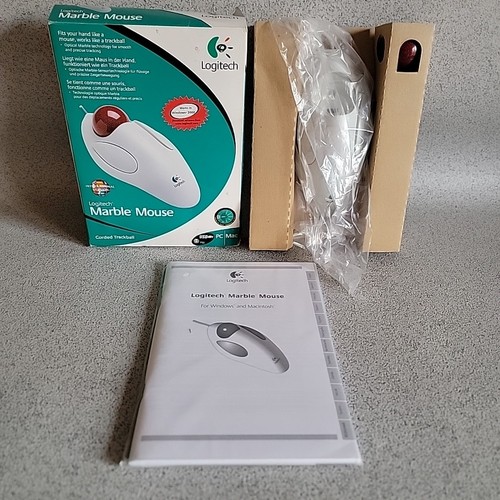 Vintage logitech marble - vintage, mouse