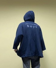 Comme Des Garcons Boys Hoodie Blau