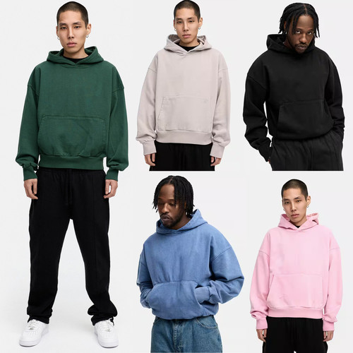 Herren hoodie oversize - hoodie, boxy