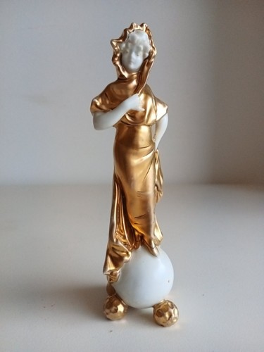 Jugendstil porzellan figur - figur,