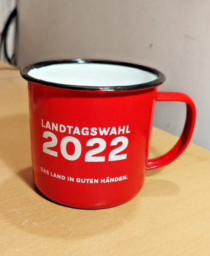 Blech tasse spd - blech-tasse, niedersachsen