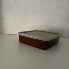 Vintage Tupperware 670 Sandwich Box Gefrierbehälter 