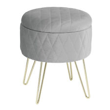 Sitzhocker mit Stauraum Pouf
