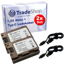 2x Kamera-Akku 7,2V USB-C NTC