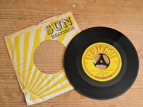 Sun records vinyl jerry - records, 45: