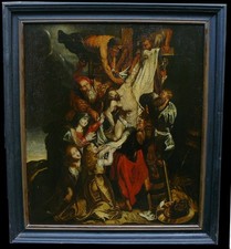 Peter Paul Rubens(1577-1640) Barock-Gemälde XVII. KREUZABNAHME