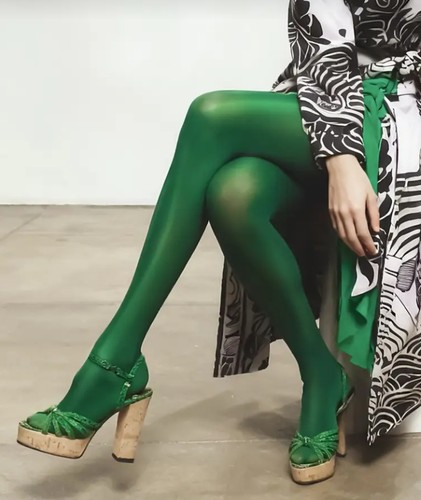 Damenstrumpfhose grüne - -,