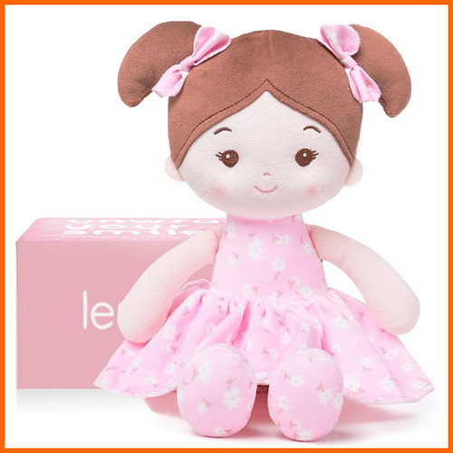 Leyadoll stoffpuppe rosa - stoffpuppe,