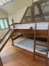kinderhochbett mit rutsche