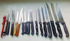 17-tlg. Konvolut Küchenmesser/Schälmesser/Gabel
