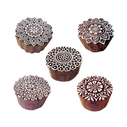 Indisch designs runden - indisch,