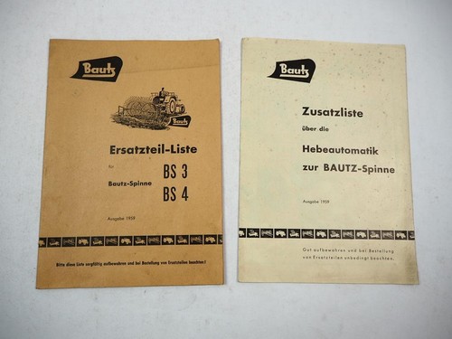 Original bautz bs3 bs4 spinne - bautz,