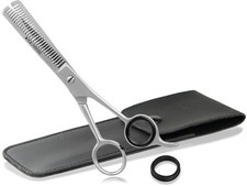 Effilierschere Profi Haarschere mit Etui PREMIUM Friseurschere zum Ausdünnen NEU