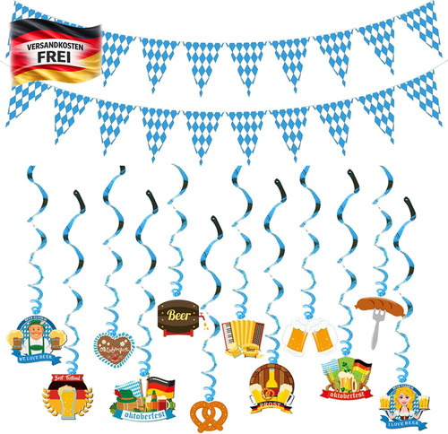 Oktoberfest deko set - deko, 24