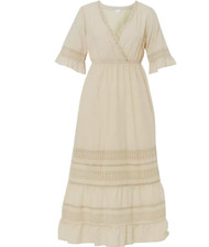 Sommer Damen Kleid Baumwolle