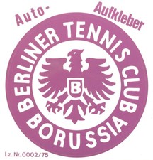 Tennis Borussia Berlin TeBe TB Berlin Aufkleber Sticker Rund Fussball #1192