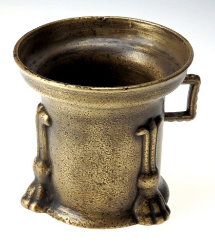 Mörser bronze gotischer - bronze,