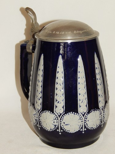Bierkrug zinndeckel wick - l,