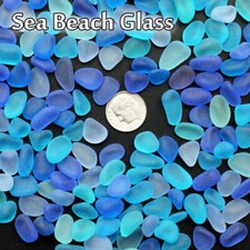 100x blau seeglas - blau,