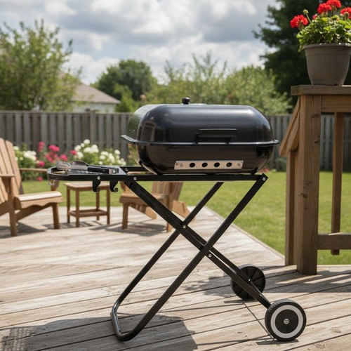 Bbq grill tragbarer - bbq,