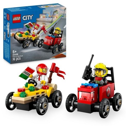 Lego city pizzalieferwagen - city, vs