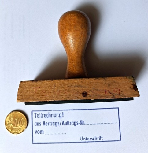 Alter ddr stempel - (s162),