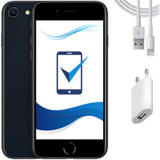 Smartphone Apple iPhone SE 3gen 2022 128GB Midnight Garantie | Zustand: Gut