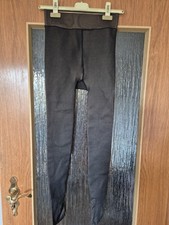 Strumpfhose schwarz gefüttert Gr. M
