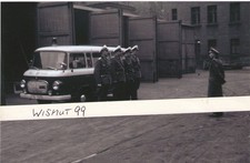 Volkspolizei-Foto DDR Oldtimer VEB IFA PKW Kleintransporter B 1000 Verkehrspol.