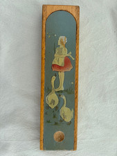 älterer Holz Griffelkasten Griffeldose bemalt Sammler