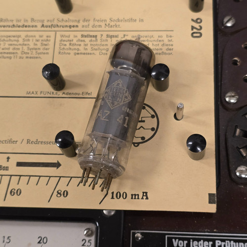Röhre telefunken 41 - röhre, az