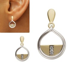 Ohrhänger diamant ohrstecker - ohrhänger,