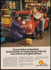 Leyland Mini - Shell - Reklame Werbeanzeige Original-Werbung 1977