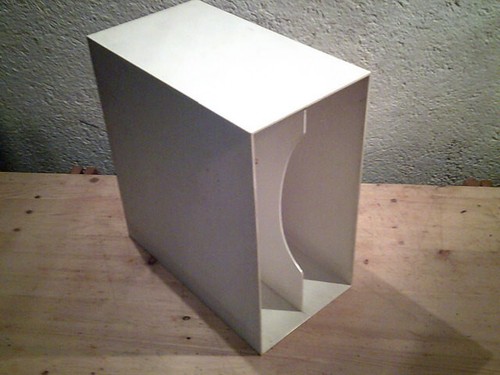 Plastik schallplatten box - 1,