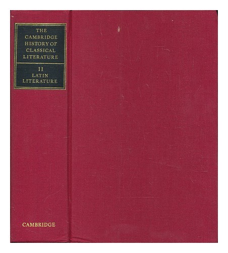 Cambridge history classical - history, of